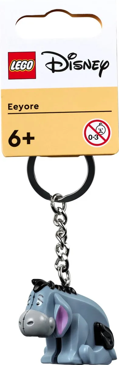 LEGO Disney Eeyore Sleutelhanger - 1 Minifiguur