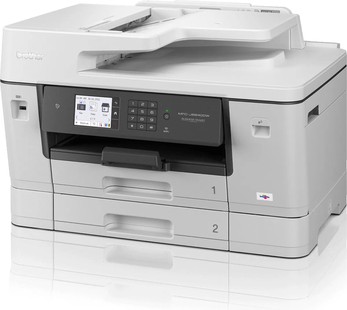 Brother MFC-J6940DW A3 All-In-One Printer - Wit - afbeelding 6 van 6