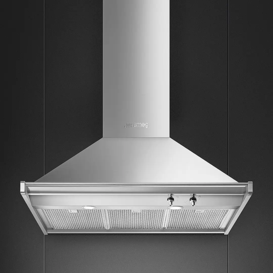 Smeg KD90HXE Afzuigkap - 630 m³/u Roestvrijstaal