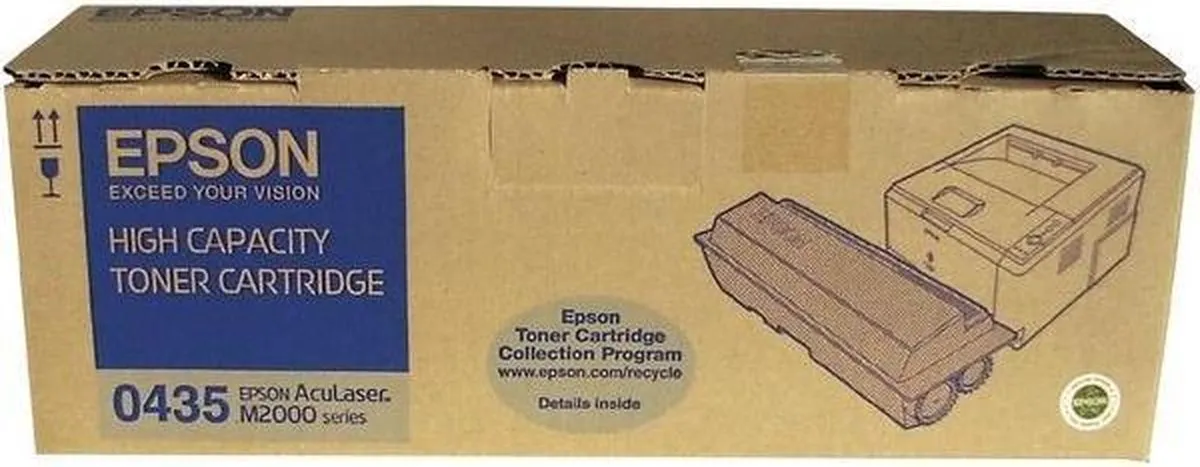 Epson C13S050435 Toner HC - Zwart