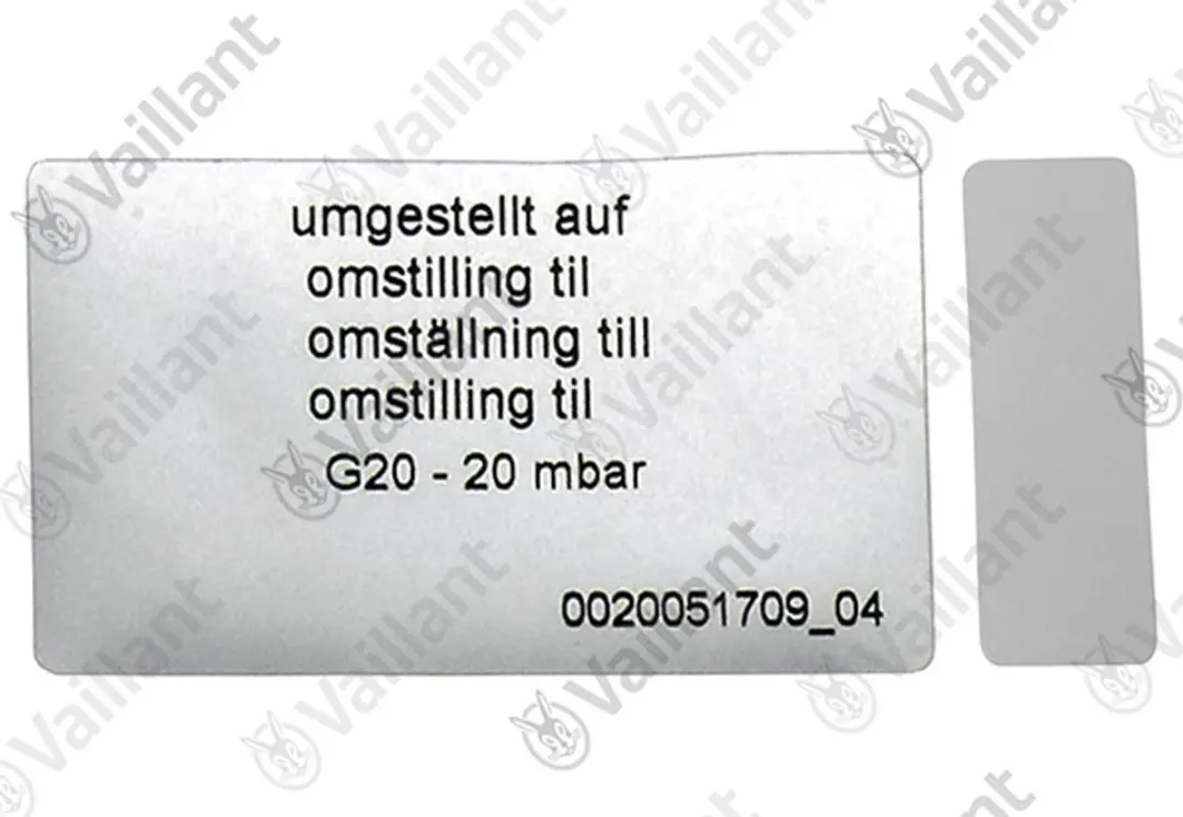 Vaillant VC 196/3-5 Omschakelset
