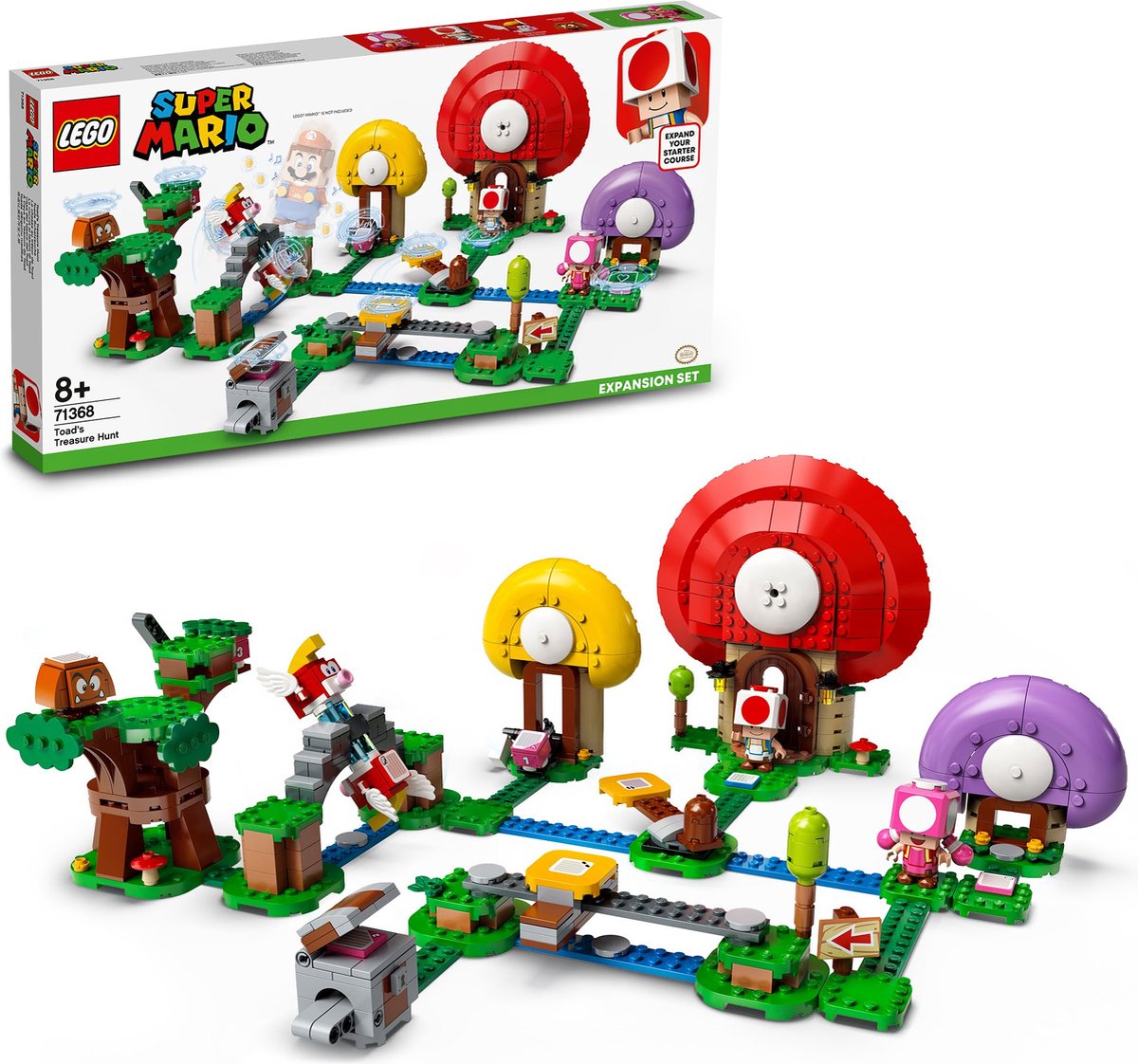 LEGO Super Mario Uitbreidingsset Toads Schattenjacht - 71368