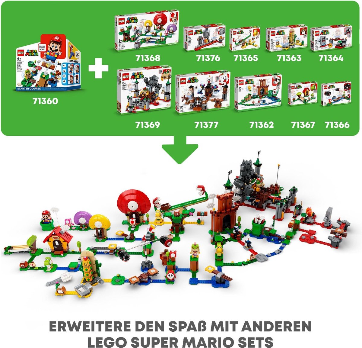 LEGO Super Mario Uitbreidingsset Toads Schattenjacht - 71368
