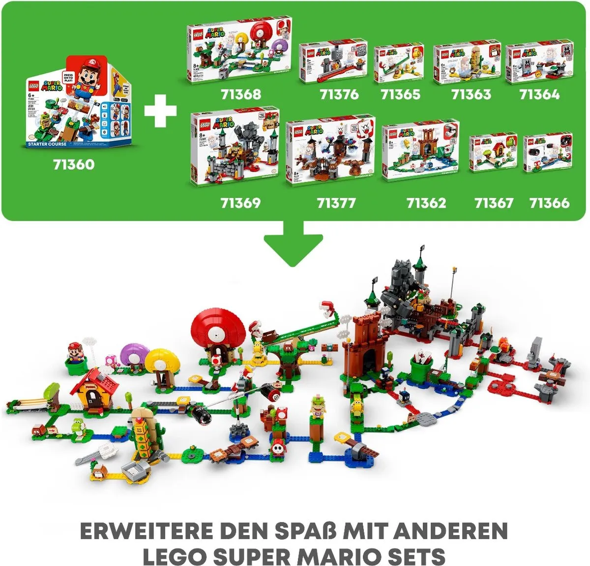 LEGO Super Mario Toads Schattenjacht 71368 - Uitbreidingsset