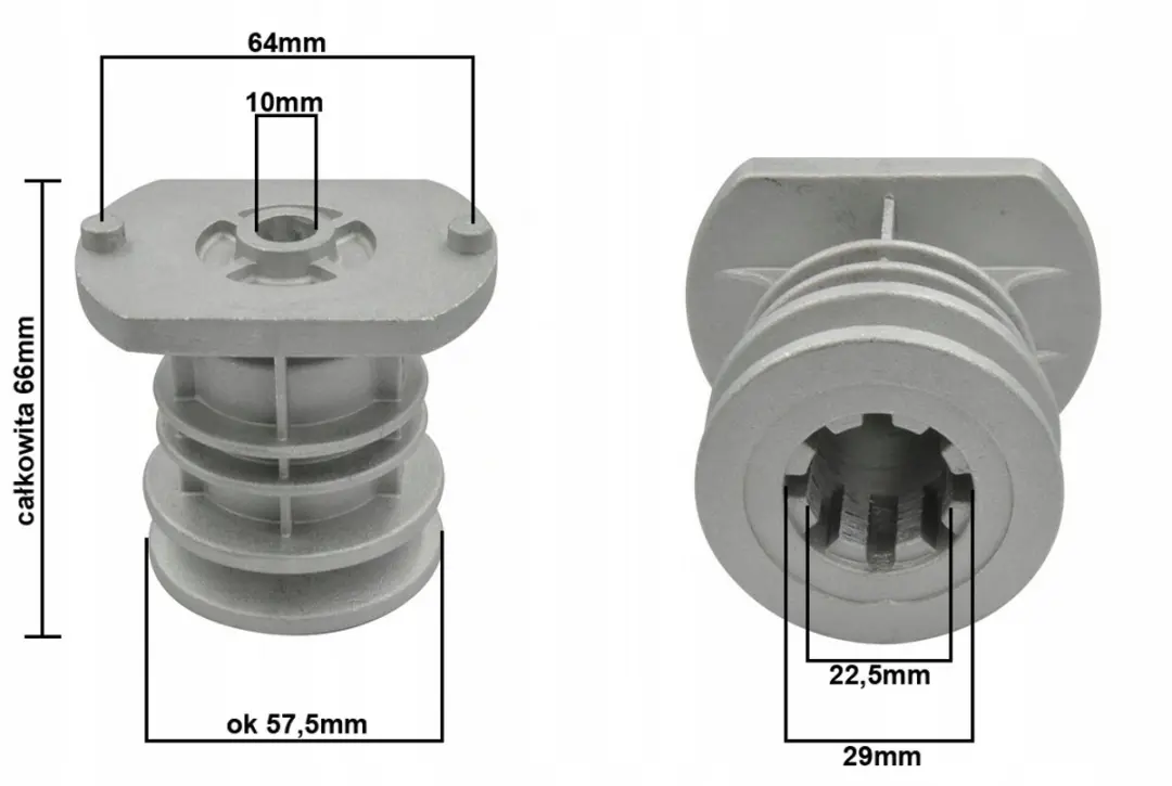 Stiga Original Meshouder Piasta 22,2mm - 122465607/4