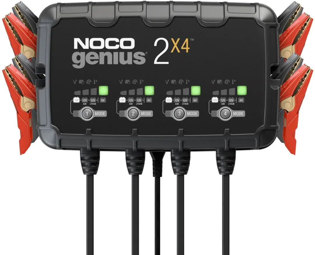 NOCO Genius 2X4 Acculader 8A