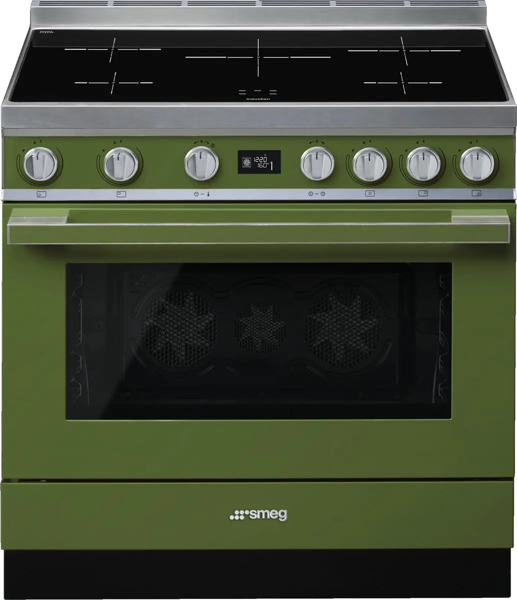 Smeg CPF9IPOG Vrijstaand fornuis Inductie 5 zones