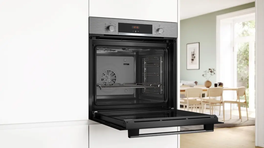 Bosch Serie 4 HBA534BS3 Oven 71L - 3400W - Zwart/Roestvrijstaal