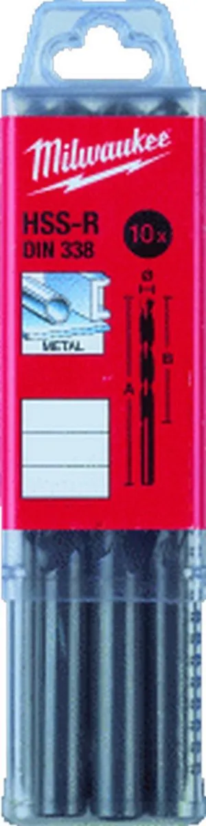 Milwaukee Boorcassette Metaal