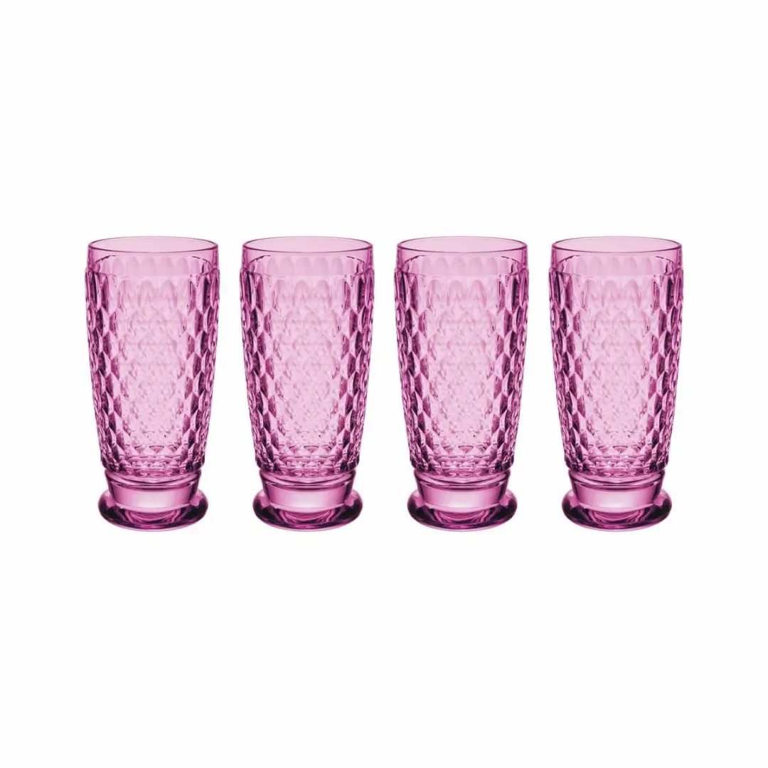 Villeroy & Boch Boston Coloured Longdrinkglazen - 400ml - 4 Stuks - Apricot