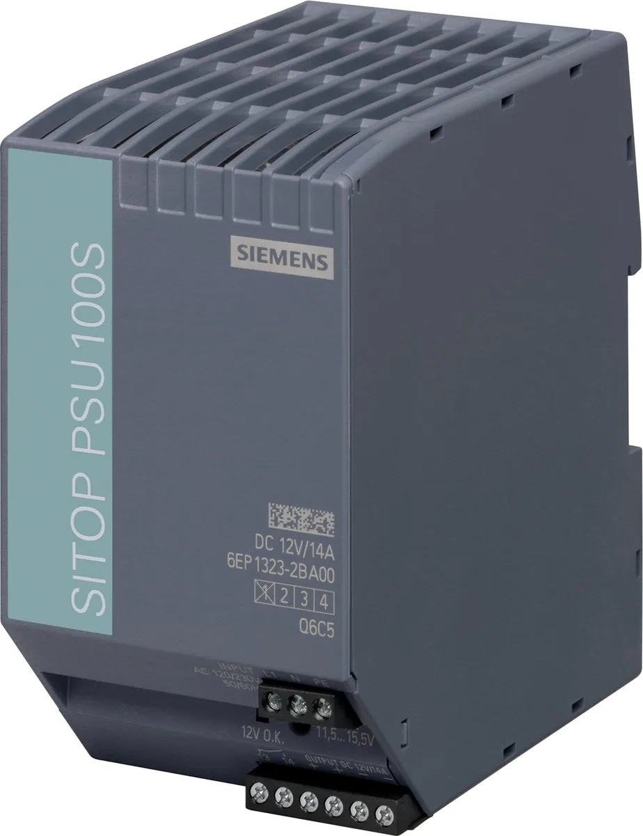 Siemens 6EP13232BA00 DIN-rail Netvoeding 12V 14A 120W