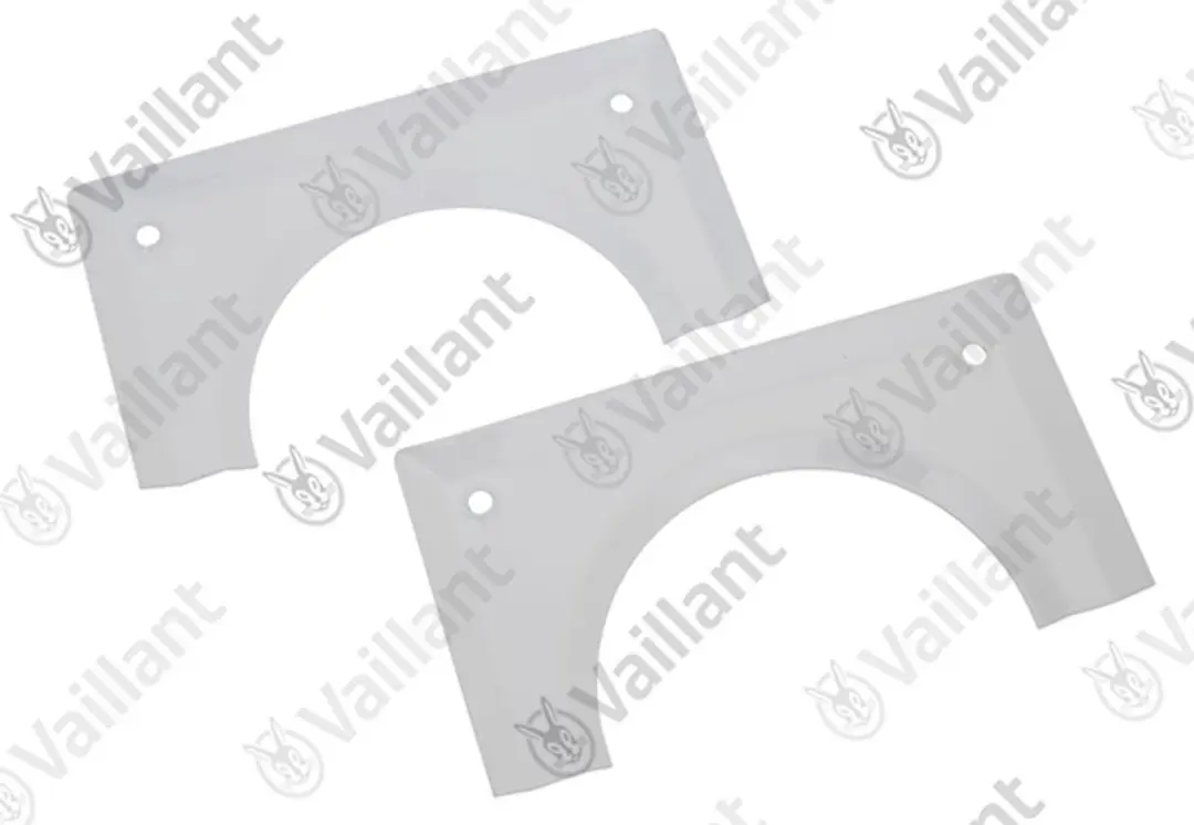 Vaillant Rozet 125 PP Wit