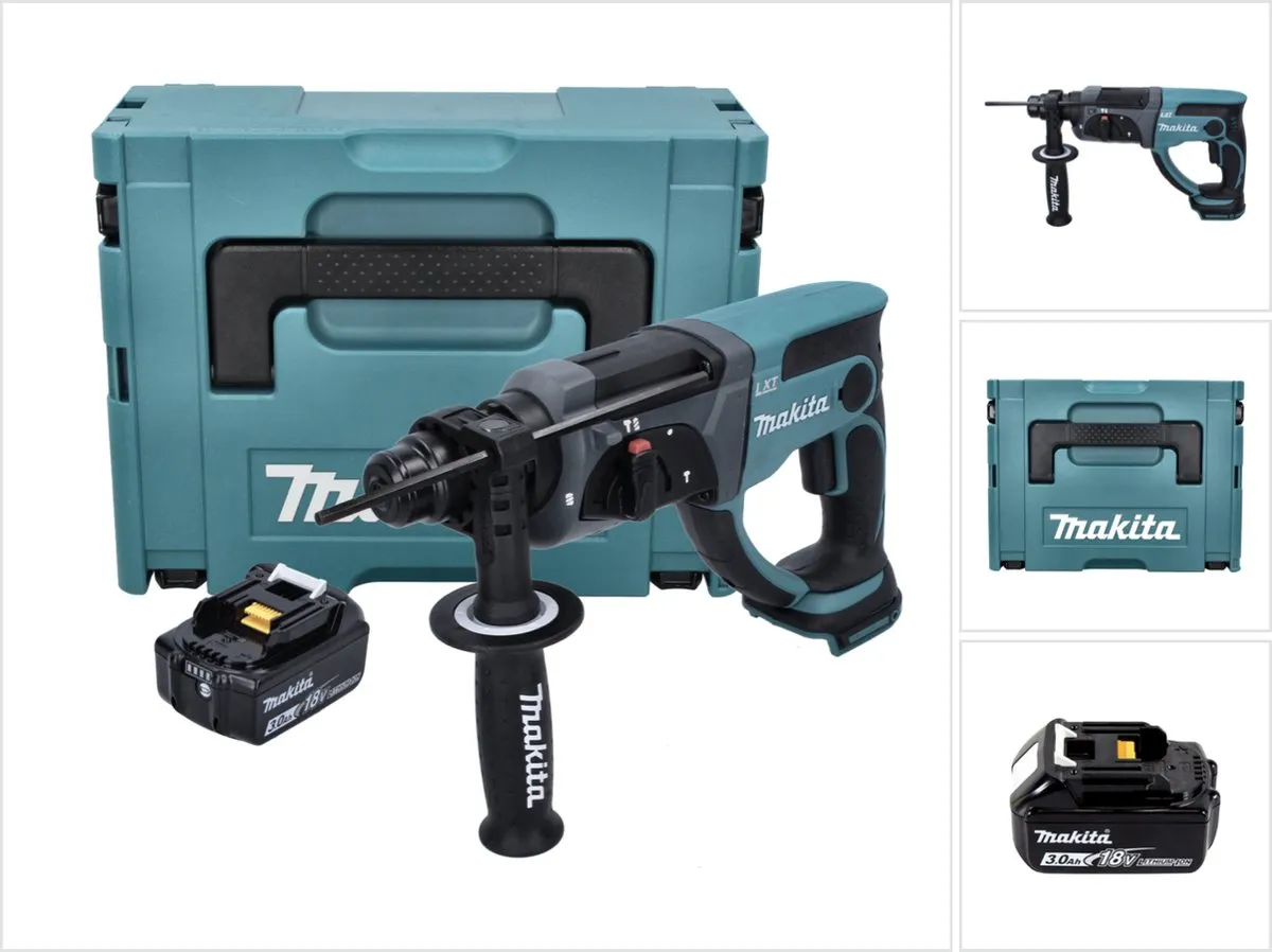Makita DHR 202 F1J CombiHamer 18V SDS-Plus
