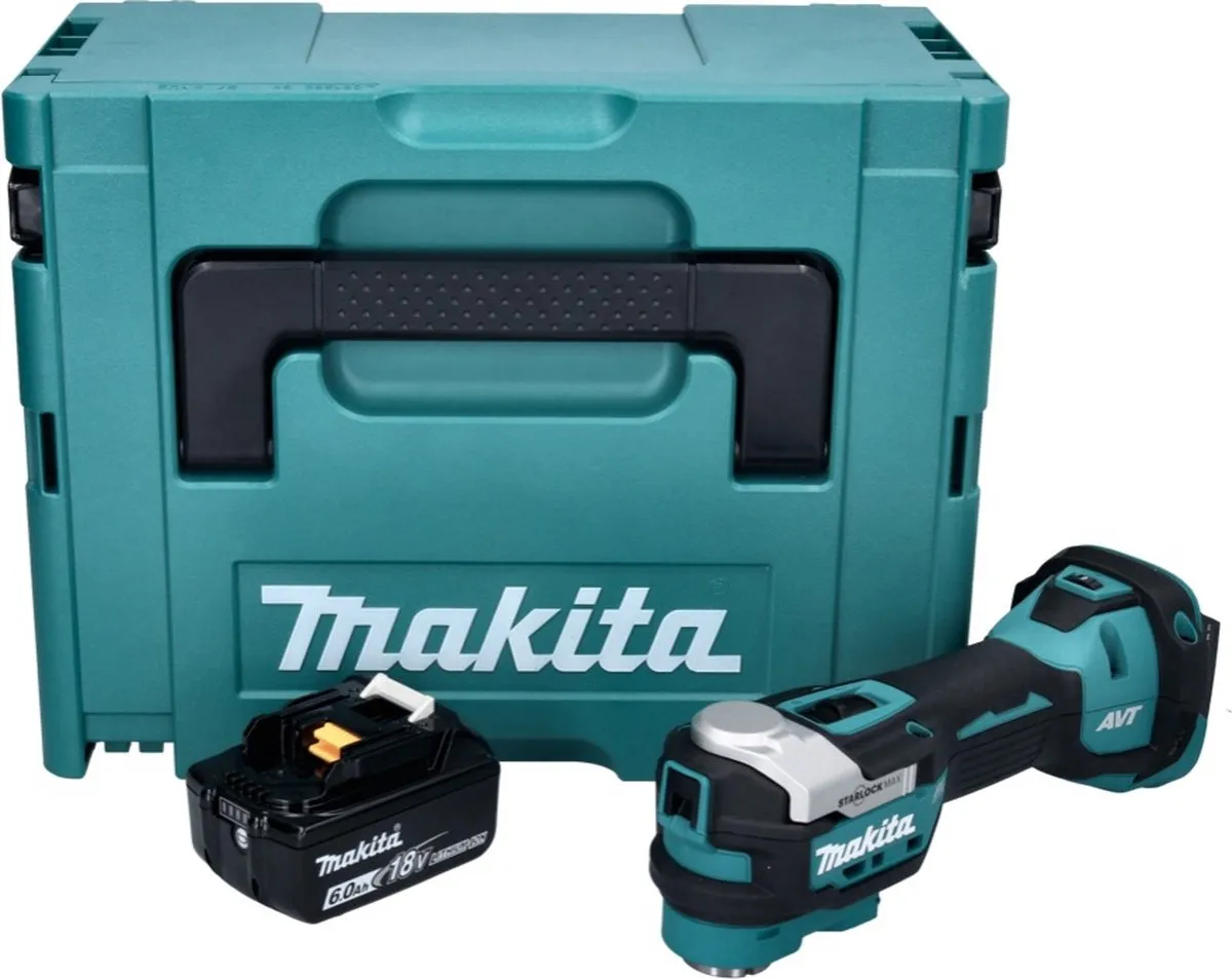 Makita DTM 52 G1J Multifunctioneel Gereedschap 18V - 6,0Ah Starlock Max