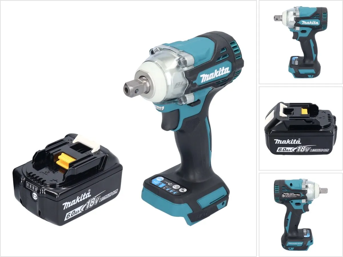 Makita DTW 301 G1 Slagmoersleutel 18V 330Nm