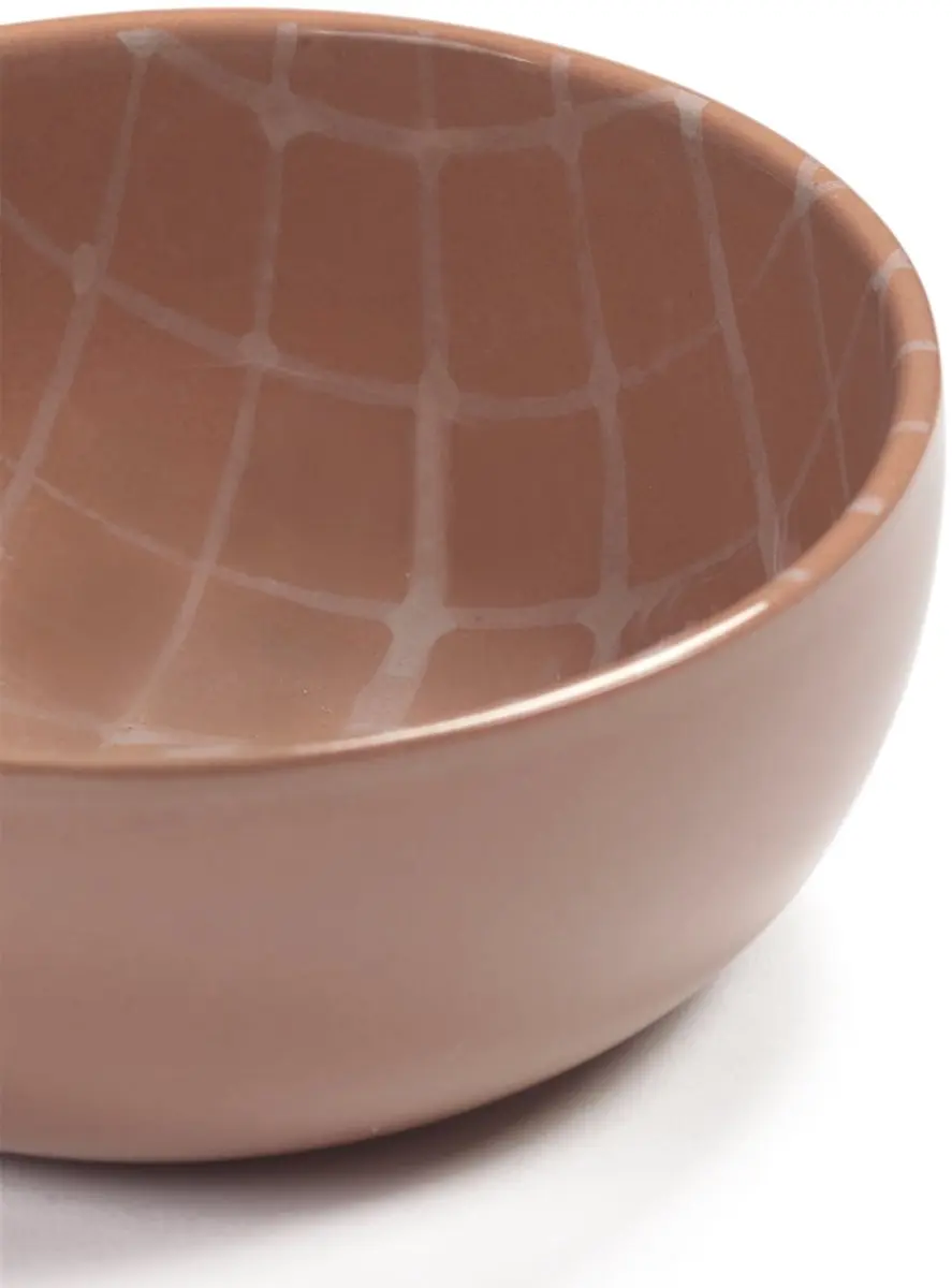 Serax Zuma Schaal Kelly Wearstler - Ø12,5cm - Wit - 2 Stuks
