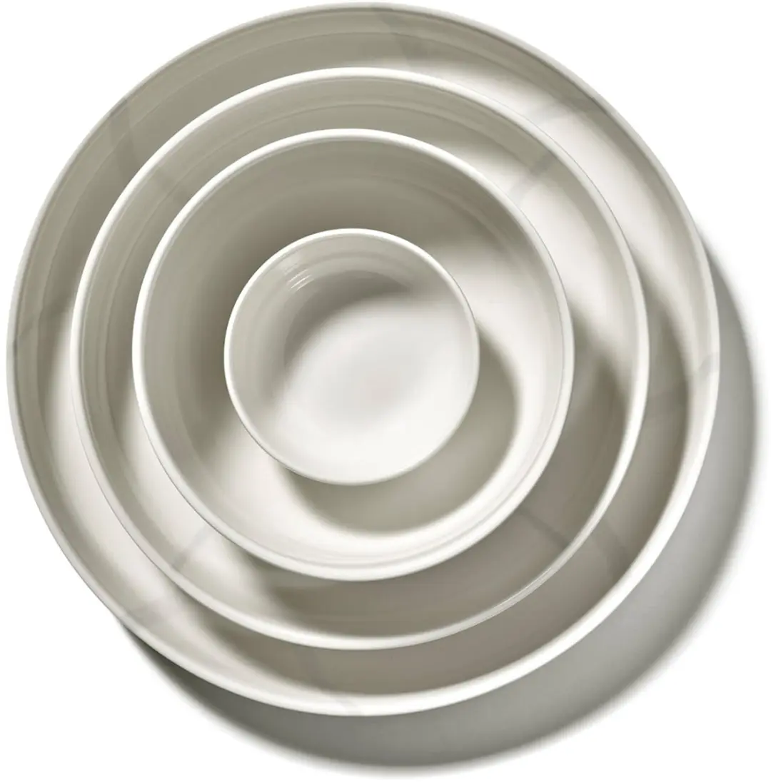 Serax Zuma Schaal Kelly Wearstler - Ø12,5cm - Wit - 2 Stuks