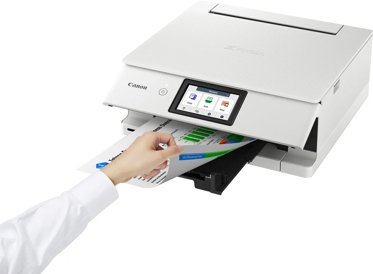 Canon PIXMA TS8751 All-in-One Inkjetprinter Wit - 6152C026
