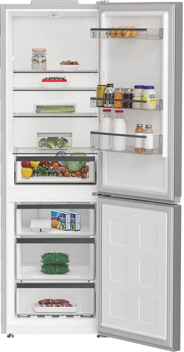 Whirlpool WHKH 1361 XP4E Vriezerkoelkast 325L - Zwart/Zilver - afbeelding 6 van 6