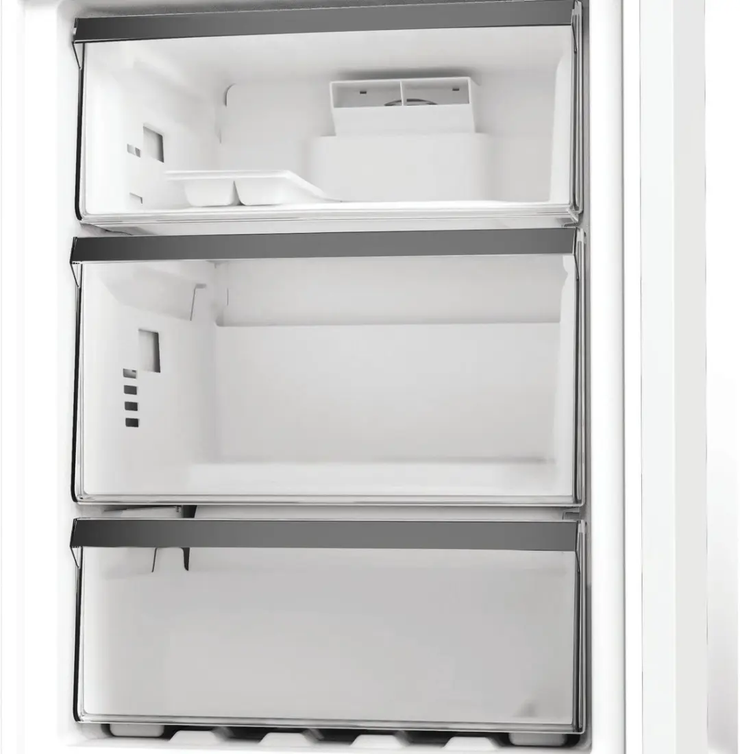 Whirlpool WHKH 1361 XP4E Vriezerkoelkast 325L - Zwart/Zilver