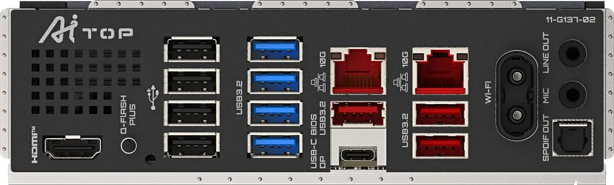 Gigabyte B850 AI TOP Moederbord - ATX - AM5 - DDR5 - Wi-Fi 7