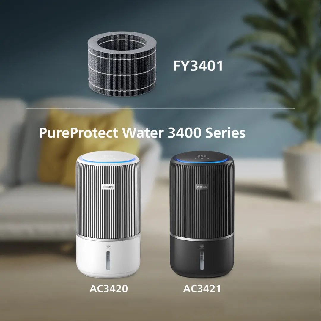 Philips PureProtect Water FY3401/00 Bevochtigingsfilter - Antraciet