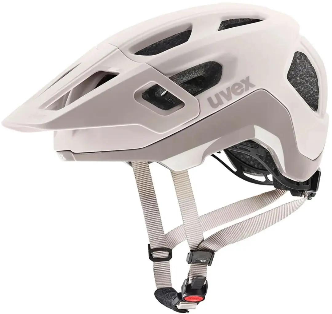 Uvex React MTB-helm - 56-59 cm - Warm Grey