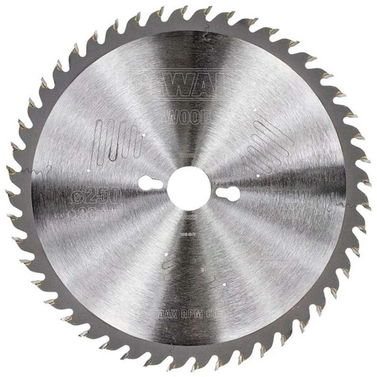 DeWalt DT4323 Extreme Cirkelzaagblad 250mm - 48T - afbeelding 6 van 6