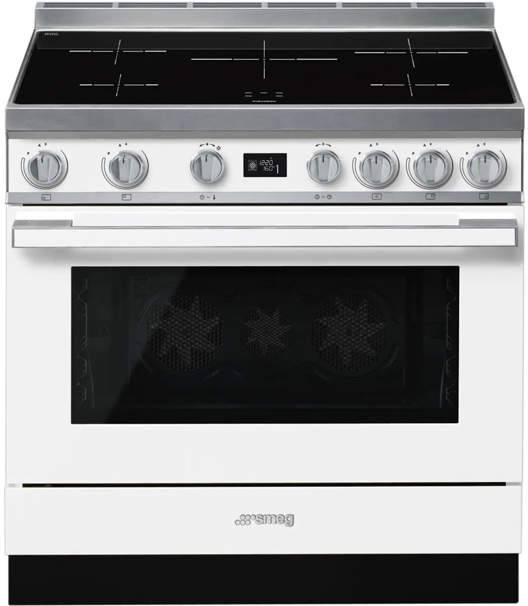 Smeg CPF9IPWH Inductiefornuis 5 Zones