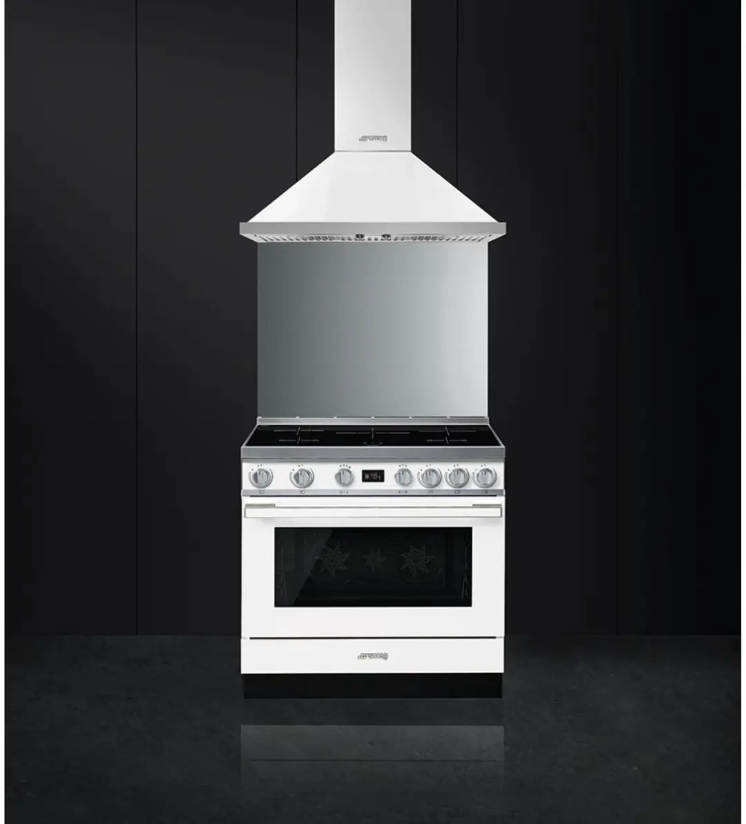 Smeg CPF9IPWH Inductiefornuis 5 Zones - 3,7 kW