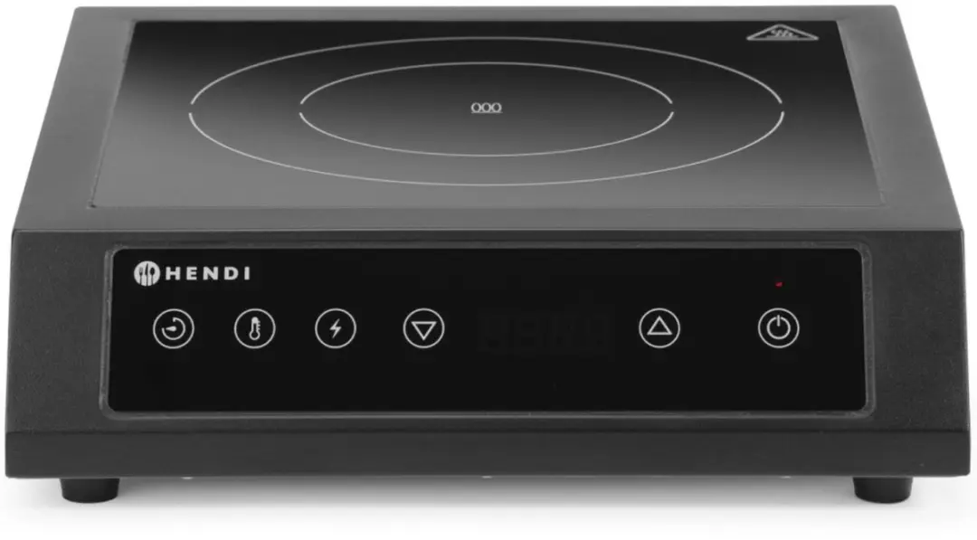 HENDI Inductiekookplaat 3500W - 15 standen - Zwart