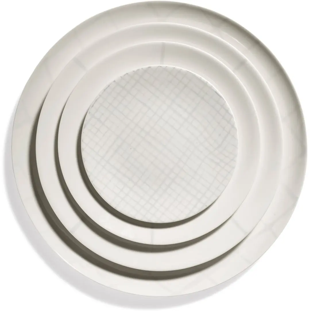 Serax Zuma Bord Kelly Wearstler - Ø33cm - Grijs (2 stuks) - afbeelding 6 van 6