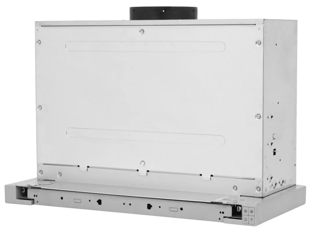 Whirlpool WAH 65 LM X Afzuigkap 448m³/u - Roestvrijstaal - afbeelding 6 van 6