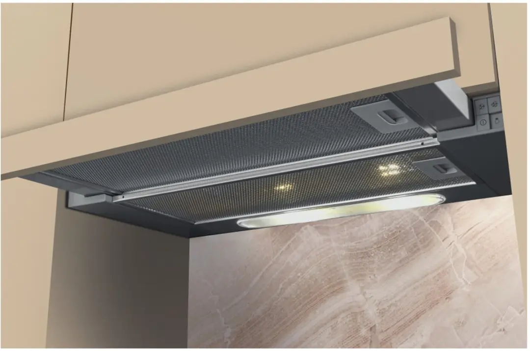 Whirlpool WAH 65 LM X Afzuigkap 448m³/u - Roestvrijstaal
