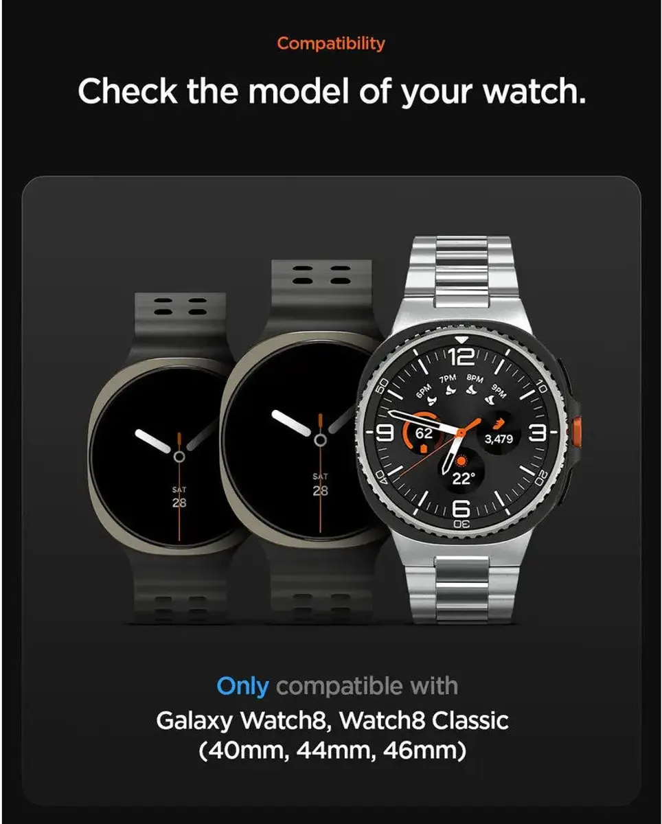 Spigen Athlex Air Band voor Samsung Galaxy Watch 8 - 20mm - Active Navy