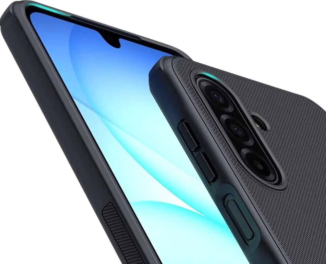 Nillkin Super Frosted Pro Bi-Material Hoesje - Samsung Galaxy A17 5G - Zwart