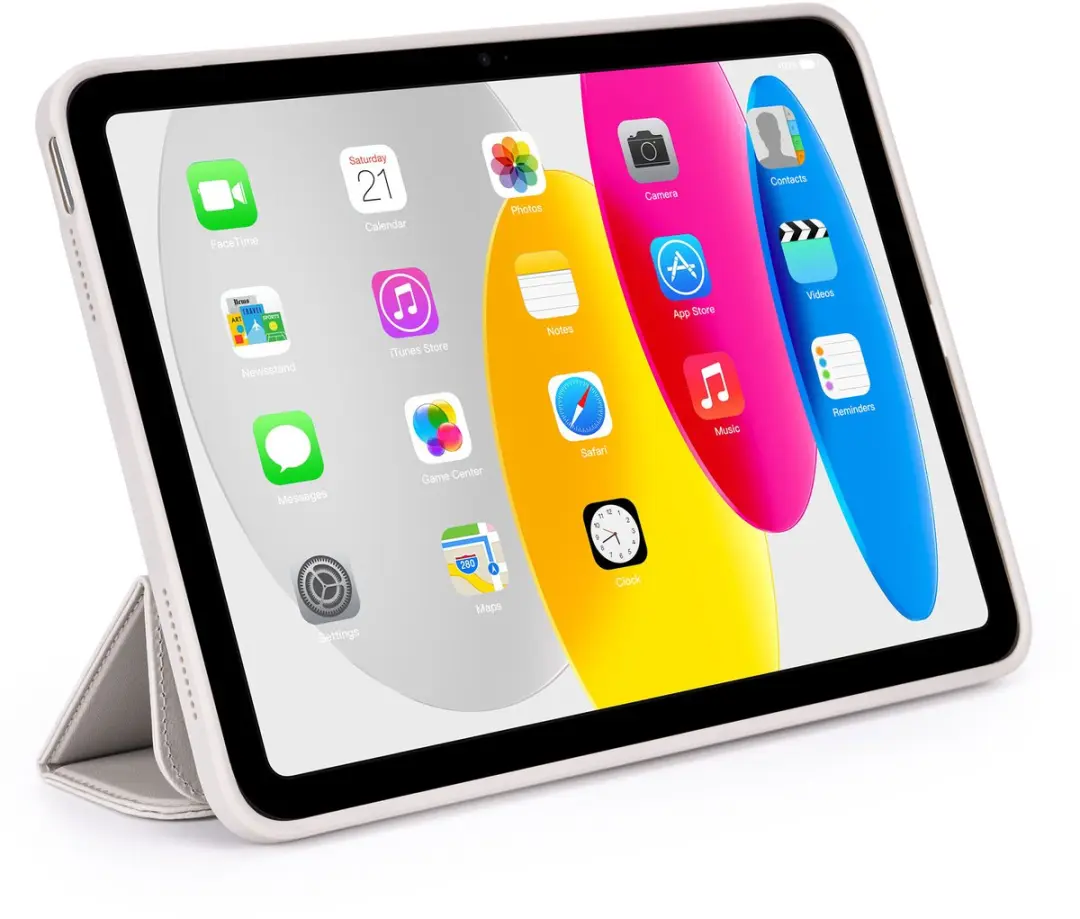 Decoded Textured Silicon Hoesje - iPad 10e Gen 10.9" - Clay
