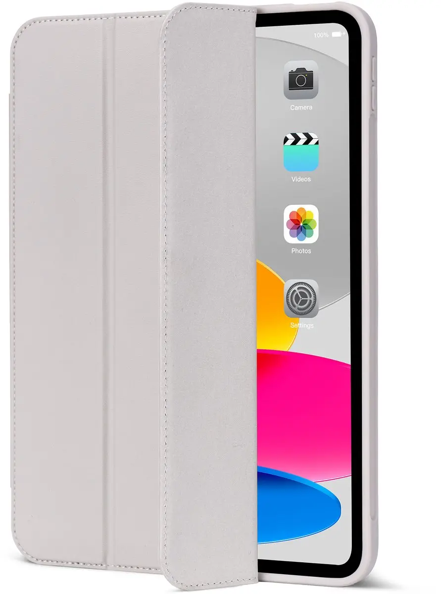 Decoded Textured Silicon Hoesje - iPad 10e Gen 10.9" - Clay - afbeelding 6 van 6