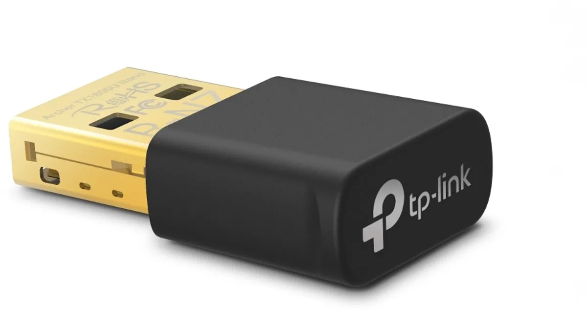 TP-Link Archer TX1800U Nano Monitor - Zwart
