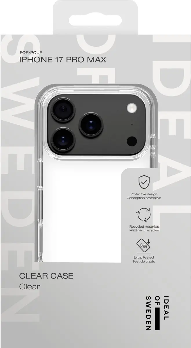 iDeal of Sweden Clear Case Entry IDCLC-I2567P-471 - iPhone 17 Pro Max - Transparant - afbeelding 6 van 6