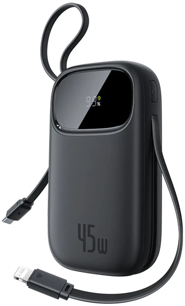 Baseus EnerFill FC31 Powerbank 10000mAh 45W - Zwart
