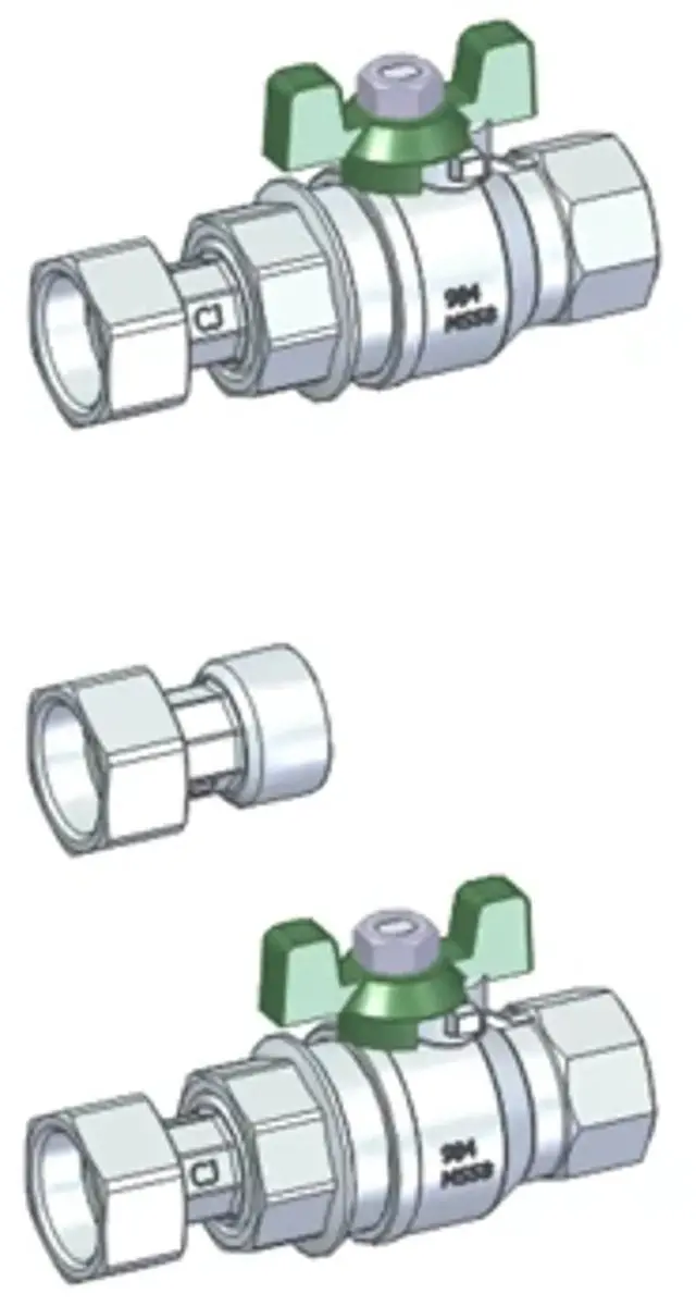 Remeha Aansluitset Verwarming 3/4"