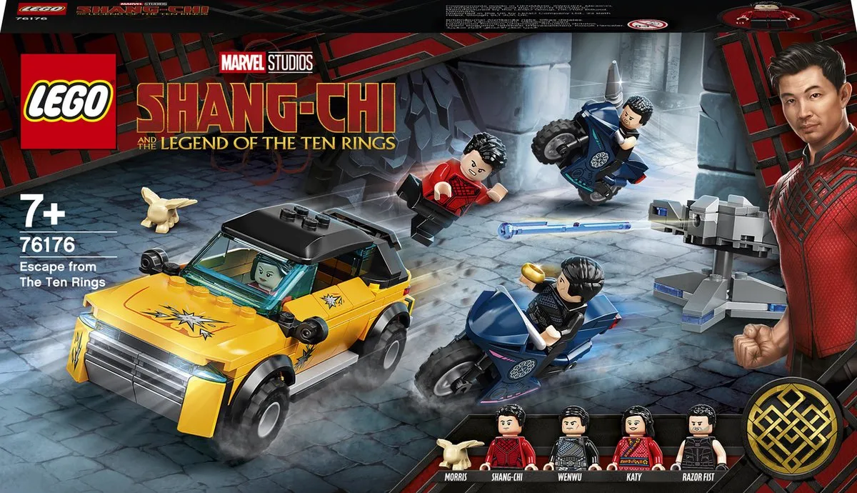LEGO Marvel Shang-Chi 76176 Ontsnappen uit De Tien Ringen - 2 Minifiguren