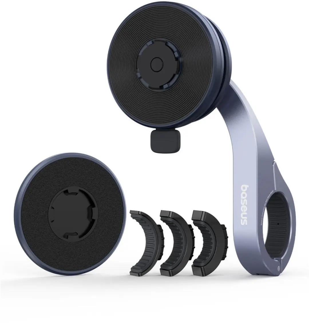 Baseus PrimeTrip VB1 MagSafe Fiets Telefoonhouder - Zwart