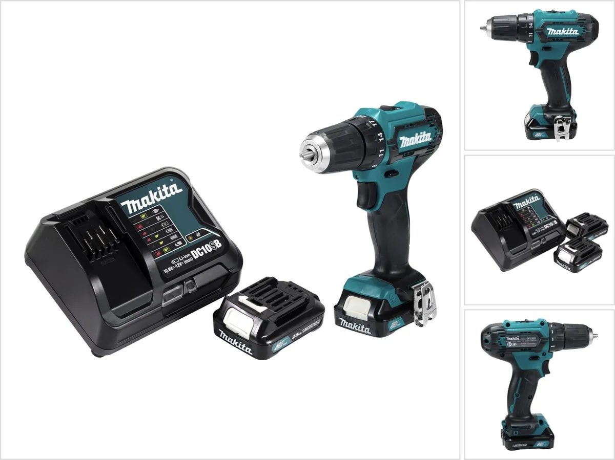 Makita DF333DSAL1 Accuboorschroevendraaier 12V - 2x 2000mAh