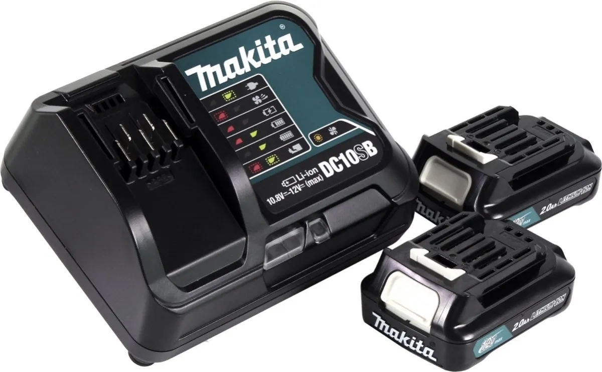 Makita DF333DSAL1 Accuboorschroevendraaier 12V - 2x 2000mAh