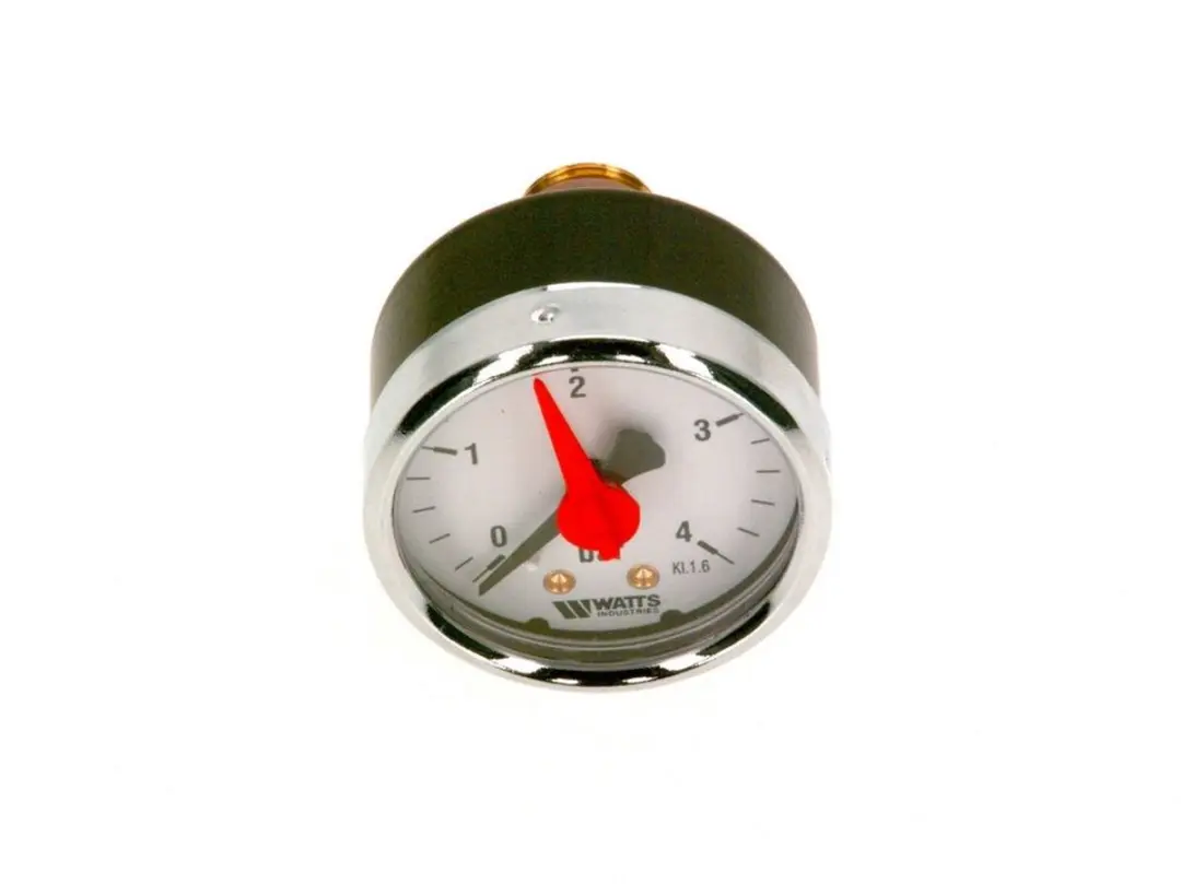 Bosch Manometer G3/8 D50 Axiaal 0-4bar Wit