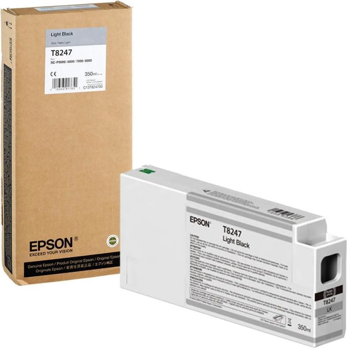 Epson C13T824700 Inktcartridge Zwart - 350ml