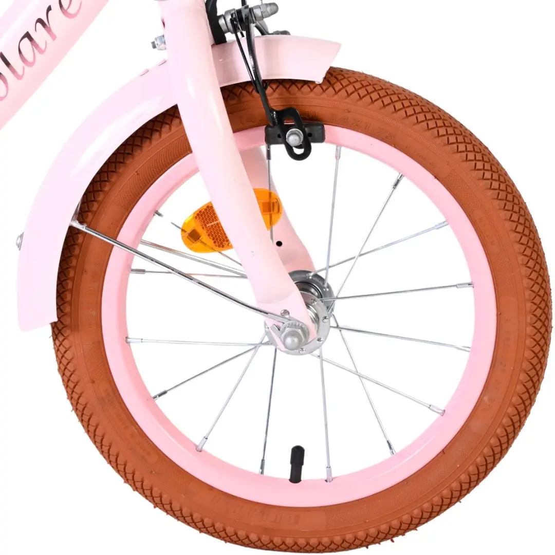 Volare Ashley Kinderfiets 14 inch - Roze
