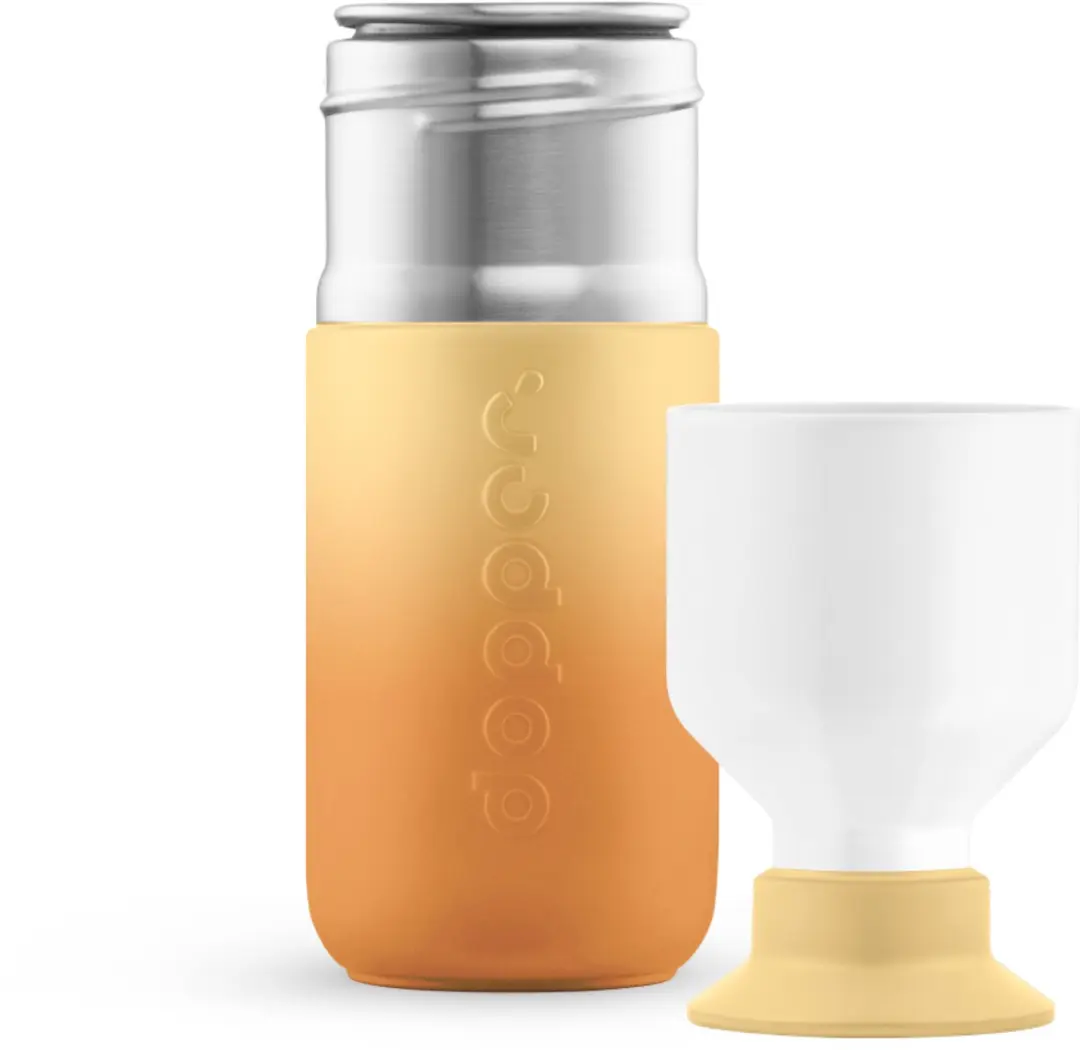 Dopper Steel Drinkfles 350ml - Sunrise Yellow